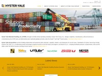 Desktop screenshot for hyster-yale.com