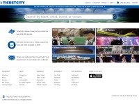 Desktop screenshot for ticketcity.com