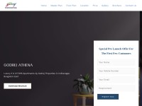 Desktop screenshot for godrejathena.in