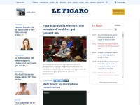 Desktop screenshot for lefigaro.fr