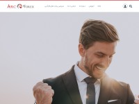 Desktop screenshot for arcforex.ir