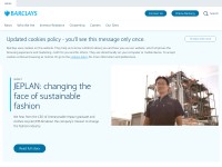 Desktop screenshot for barclays.com