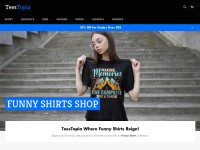 Desktop screenshot for teestopia.com