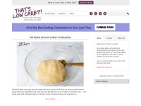 Desktop screenshot for thatslowcarb.com