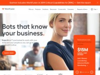 Desktop screenshot for workfusion.com