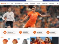 Desktop screenshot for knvbshop.nl