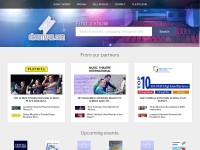 Desktop screenshot for showtix4u.com