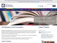 Desktop screenshot for ukri.org