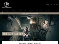 Desktop screenshot for urbex-boutique.fr