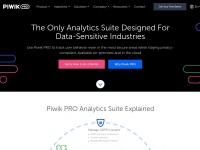 Desktop screenshot for piwik.pro