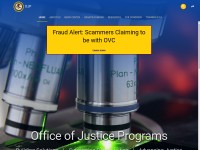 Desktop screenshot for ojp.gov