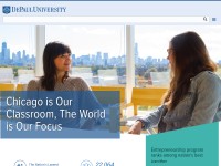 Desktop screenshot for depaul.edu