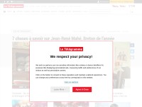 Desktop screenshot for letelegramme.fr