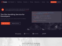 Desktop screenshot for filepicker.io