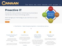 Desktop screenshot for canaantechnology.com