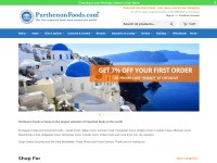 Desktop screenshot for parthenonfoods.com