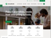 Desktop screenshot for jameshardie.com