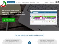 Desktop screenshot for manictime.com