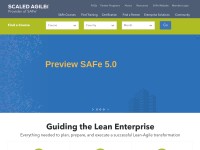 Desktop screenshot for scaledagile.com