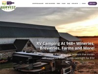 Desktop screenshot for harvesthosts.com