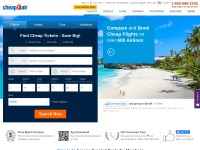 Desktop screenshot for mycheapoair.com