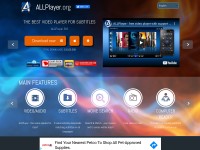 Desktop screenshot for allplayer.org