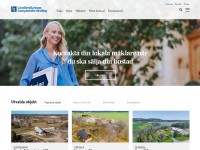 Desktop screenshot for lansfast.se