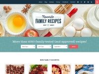 Desktop screenshot for favfamilyrecipes.com