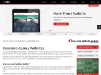 Desktop screenshot for insurancewebsitebuilder.com