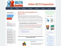 Desktop screenshot for ieltsbuddy.com