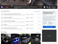 Desktop screenshot for diymobileaudio.com
