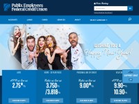 Desktop screenshot for pefcu.com