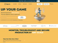 Desktop screenshot for logz.io
