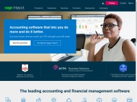 Desktop screenshot for sageintacct.com