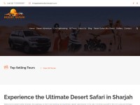 Desktop screenshot for desertsafarisharjah.com