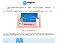 Desktop screenshot for shareitforpc.cc