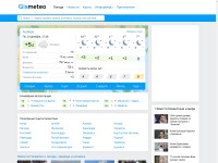 Desktop screenshot for gismeteo.kz