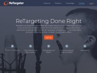 Desktop screenshot for retargeter.com