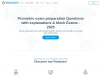 Desktop screenshot for prometricgulf.com