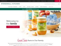 Desktop screenshot for stonewallkitchen.com