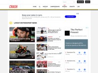 Desktop screenshot for crash.net