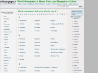 Desktop screenshot for w3newspapers.com