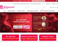 Desktop screenshot for alipearlhair.com