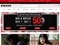 Desktop screenshot for tillys.com