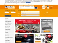 Desktop screenshot for kfzteile24.de