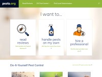 Desktop screenshot for pests.org