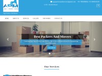 Desktop screenshot for agrapackersandmovers.com