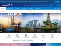 Desktop screenshot for malaysiaairlines.com