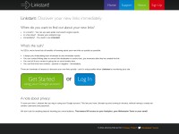 Desktop screenshot for linkstant.com