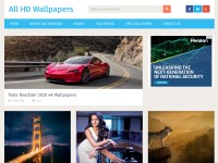 Desktop screenshot for allhdwallpapers.com